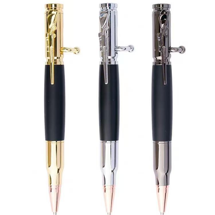 Caneta esferográfica de metal de luxo de alta qualidade, caneta de assinatura para escritório de negócios, adequada para presentes de feriado para homens