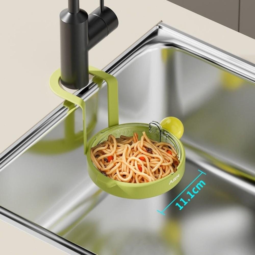 Hanging Sink Food Strainer with Hook Sink Organizer Multifunctional Sink Drain Basket  Kitchen
