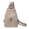Retro Large Capacity PU Backpack Women's Chest Bag