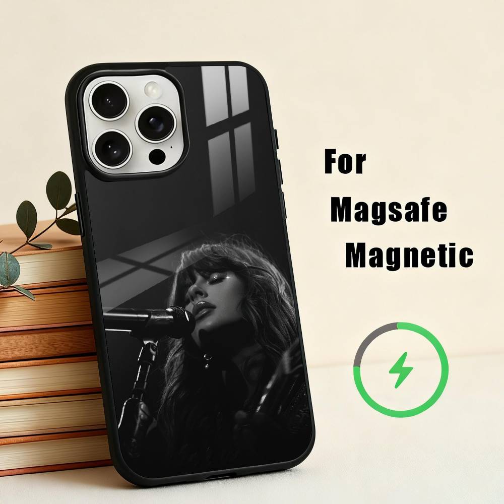 E-Ella L-Langley-Y Handyhülle Für iPhone17,16,15,14,13,12,11 Plus,Pro Max Magnetisch Für Magsafe Kabelloses Laden