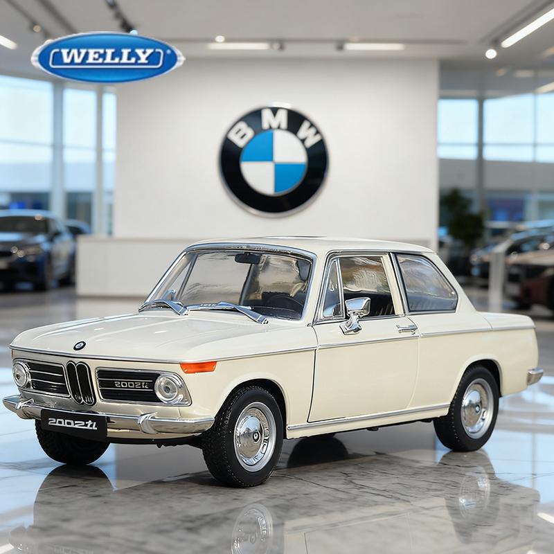 

WELLY 1:24 BMW 2002Ti Alloy Car Diecasts & Toy Vehicles Car Model Miniature Scale Model Car Toy For Children