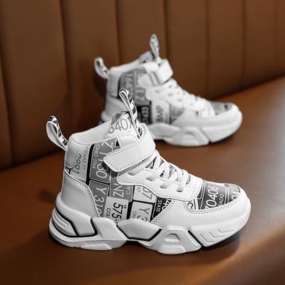 Moda Inverno Novos Sapatos Infantis Meninos Tênis Esportivos Sapatos Infantis Moda Tênis Casuais Leves Impermeáveis Respiráveis Sapatos Infantis Menino
