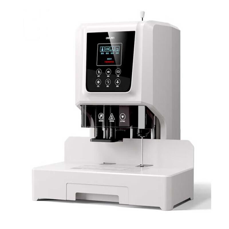 Deli GB504 Automatic Financial Binding Machine CN plug (adapter included)