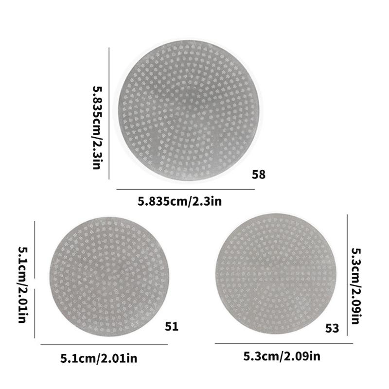304 Stainless Steel Coffee Filter Fine Mesh Reusable For Espresso Maker Dishwasher Safe Sustainable Coffee Accessories