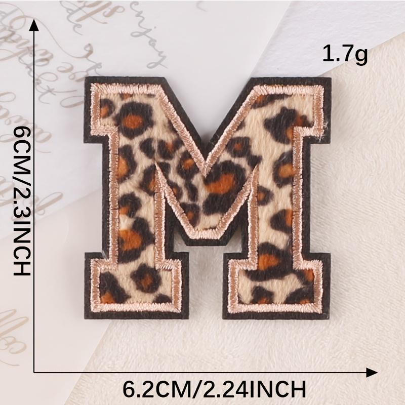 3pcs Flannel Iron-On Letter Patches, Embroidered Letter Patches, Suitable for Clothing, Dresses, Hats, Jeans, Shoes, Bags, DIY Materials