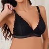 French Lace Triangle Cup Wire-Free Maternity Nursing Bra