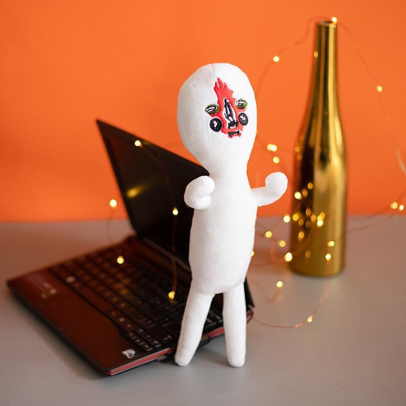 New SCP173 Plush Toy Doll Q Version Cartoon Cute SCP Foundation Peripheral Doll Gift