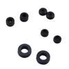 125pcs 18 Sizes Rubber Grommet Firewall Hole Plug Set Electrical Wire Gasket Assortment Kit