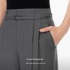 Veromoda 2025 Winter Belted Loose Casual Trousers