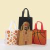 12/30pcs Basketball Gift Bags With Handles Paper Party Favor Bags For Sports Birthday Candy Treats Small Gifts And Giveaways
