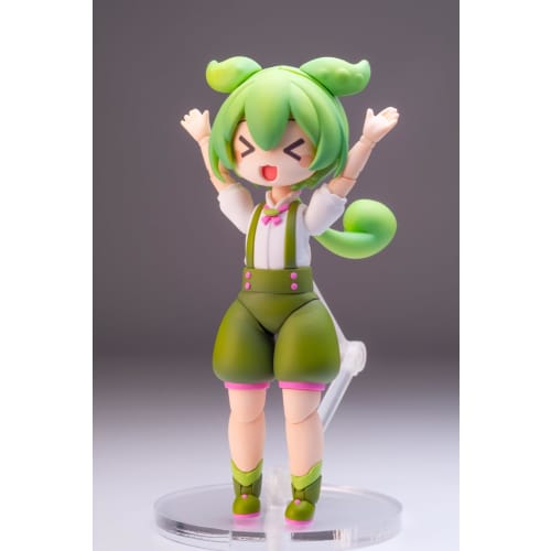 PLUM Office A (PLUM) Plafia Zundamon, Approximately 100mm Tall, 1/12 Scale, Pre-Colored Plastic Model Kit, PP222