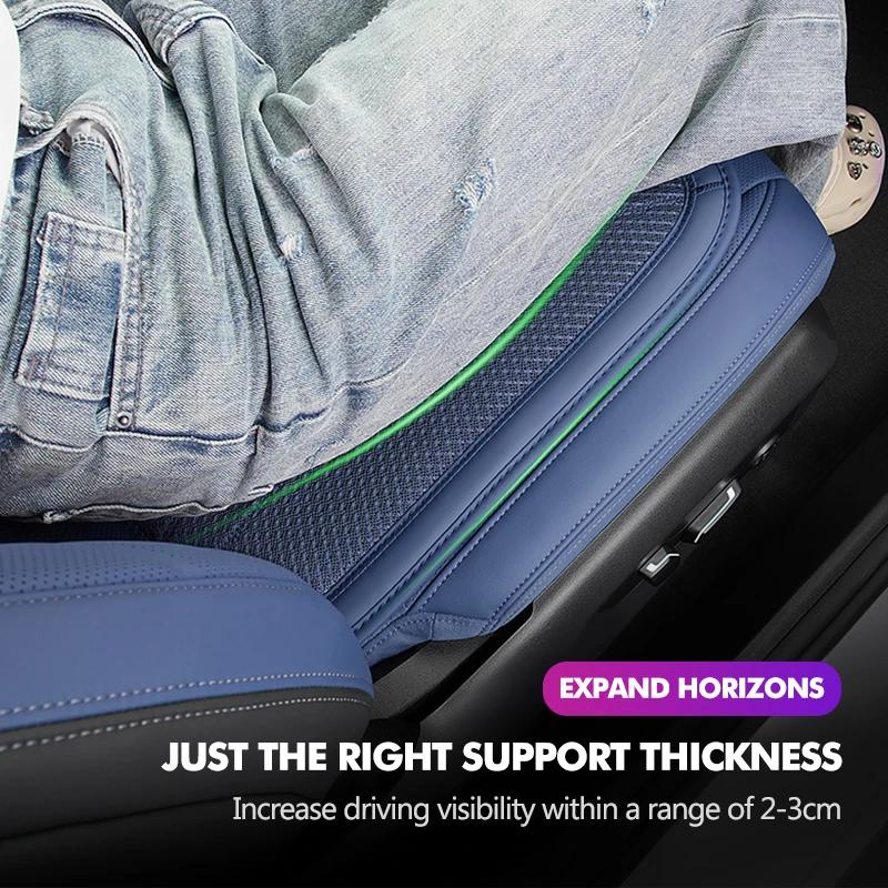TCPDU1 Hot 2025 Ice Silk Car Rear Front Seat Backrest Cushion Non-Slip Pad For Mercedes Benz AMG A C E S G Class W201 W210 W108 W204 W2