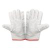 Double-Layer Canvas Welding Gloves - 24-Stitch Wear-Resistant, Fully Lined for Mechanical & Industrial Protection