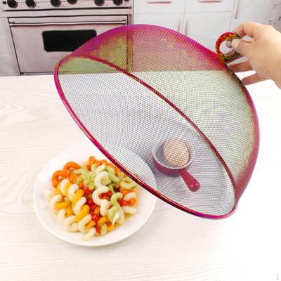 Food Cover Cake Net Dinner Plate Large Outdoor Picnic Fruit for