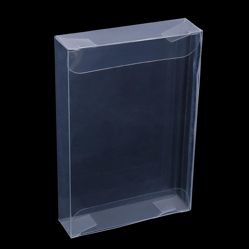 

10Pcs clear carts case sleeve box for nintend N64 cartridge cib protectors One Size