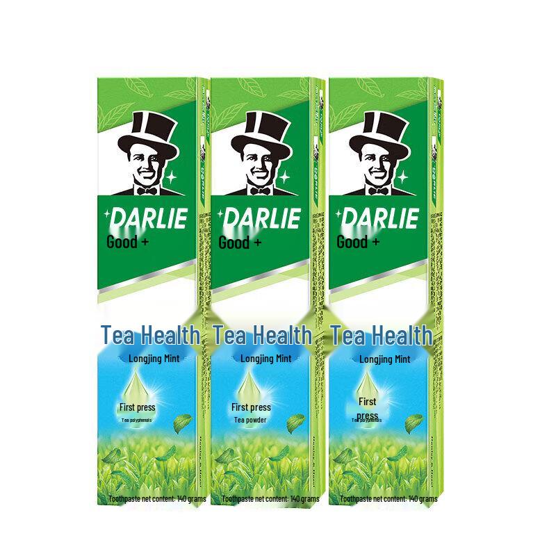 

Darlie Tea Power Longjing Mint Toothpaste 3-Pack