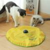 Intelligent Cat  Toys Moving Feather Interactive Cat Toy Kitten Automatic Pet Toy