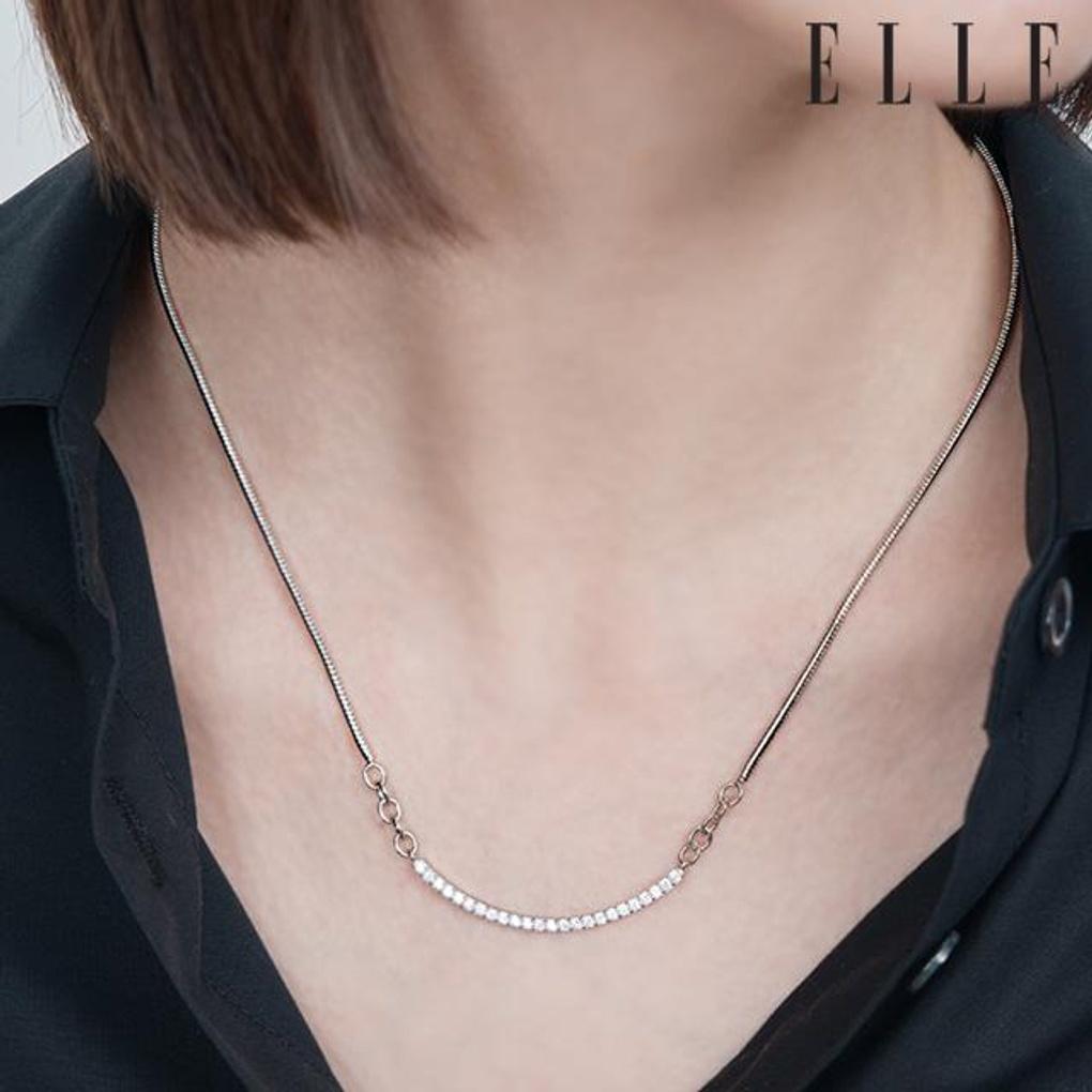 Elastic Stick Link Necklace ELBRNN210