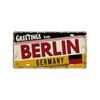 Vintage Berlin Madrid New York Paris Country City Stil Platte Metallschild Plakette Blechschild Man Cave Bar Club Poster Dekoration