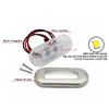 4 Pack 12V Boat Courtesy Lights LED Stair Deck Stern Light Waterproof Turn Signal Indicator Yacht Tail Lamp Marine Light