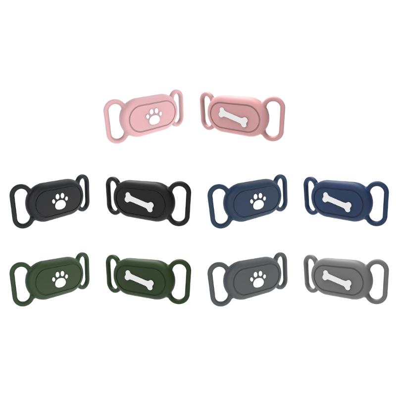 Προστατευτικό Κάλυμμα Εντοπιστή Κατοικίδιου Ζώου Αντικραδασμική Θήκη Σιλικόνης Πλενόμενα Κελύφη Κουτιού Προστατευτικό Anti-lost για Smarttag 2 Tracker