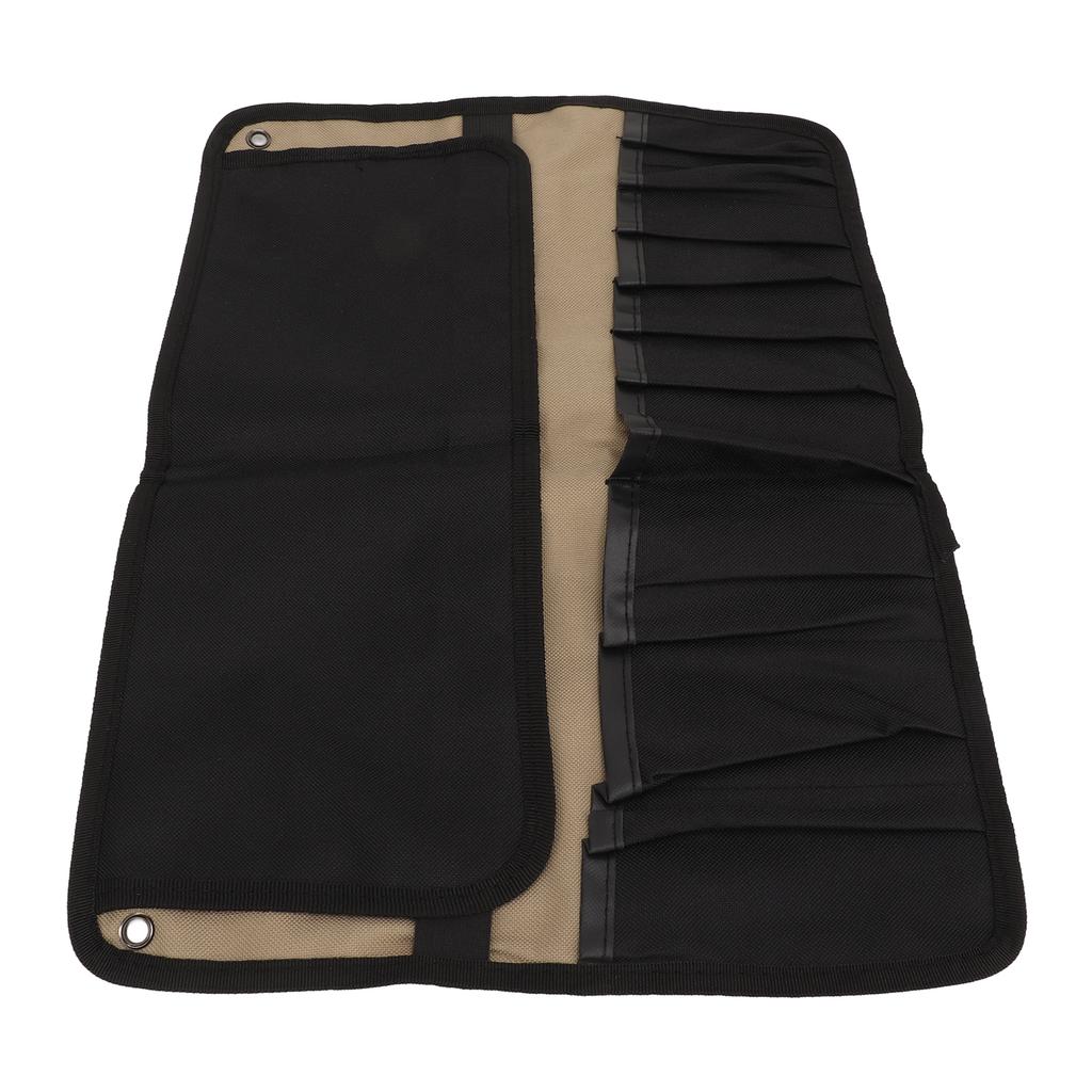 Motorcycle Roll Tool Pouch Large Capacity Thick Portable Multi Hanging Tool Bag