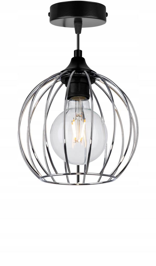 CEILING HANGING LAMP, WIRE CHROME LED