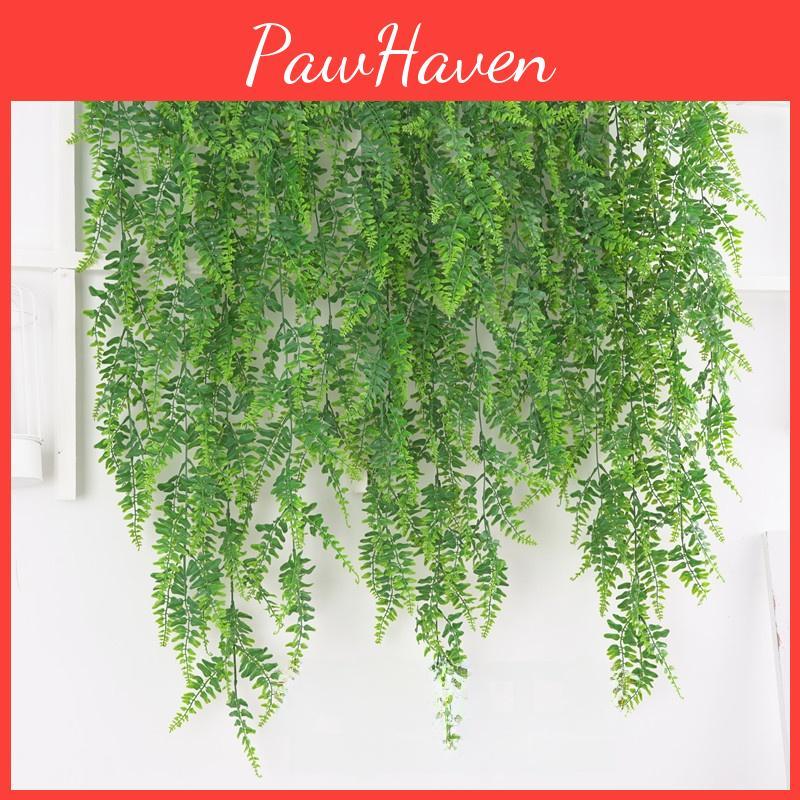 Hängende Kunststoff-Graswand mit üppigem Grün für Heimdeko und Gartenausstellung