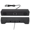 Computer Speaker 3.5mm Input USB Powered Wired Computer Soundbar with Volume Control for Desktop PC Laptop Tablet