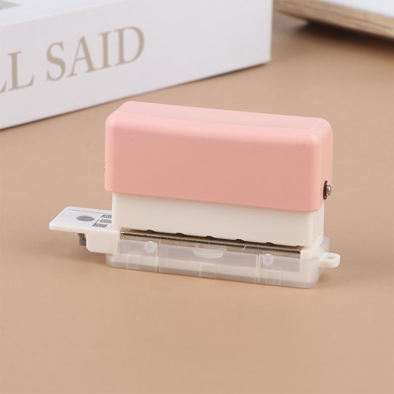 

6 Holes Hole Puncher Diy A4 B5 Loose Leaf Paper Hole Punch Planner Scrapbooking Paper Binding Standard Hole Punch Machine