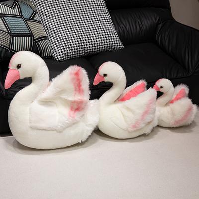 25/35cm Kawaii Realife Swan Plush Toys Cute Lovely Soft Imitation Swan Stuffed Dolls Home Party Decor Plushie Toys