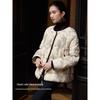 XWI Women's Elegant Textured Winter Padded Jacket