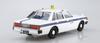 Aoshima Bunka Kyozai The Model Car Series 43 430 Cedric Sedan 200STD Private Taxi Plastic Model Kit Co., Ltd. (AOSHIMA) 1/24 No. (Molded Color)