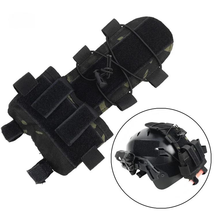 Tactical Helmet MK2 Battery Pouch Airsoft Helmet Counterweight Bag Outdoor Shooting FAST Helmet Accessories
