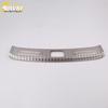 19 CS85 Rear Guard Plate Sequin & Trunk Tailgate Protection Pedal - Stainless Steel Car Sticker Decoration