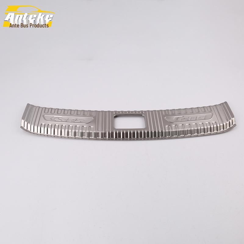 19 CS85 Rear Guard Plate Sequin & Trunk Tailgate Protection Pedal - Stainless Steel Car Sticker Decoration