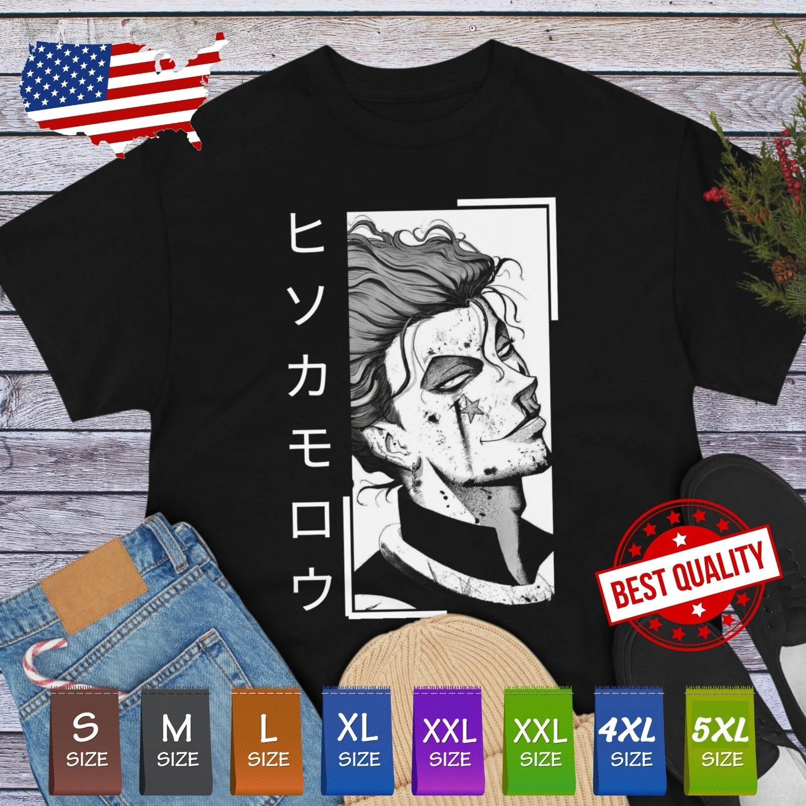 Футболка Hunter x Hunter XX Хисока Япония Аниме Манга Киллуа Гон Косплей Одежда S