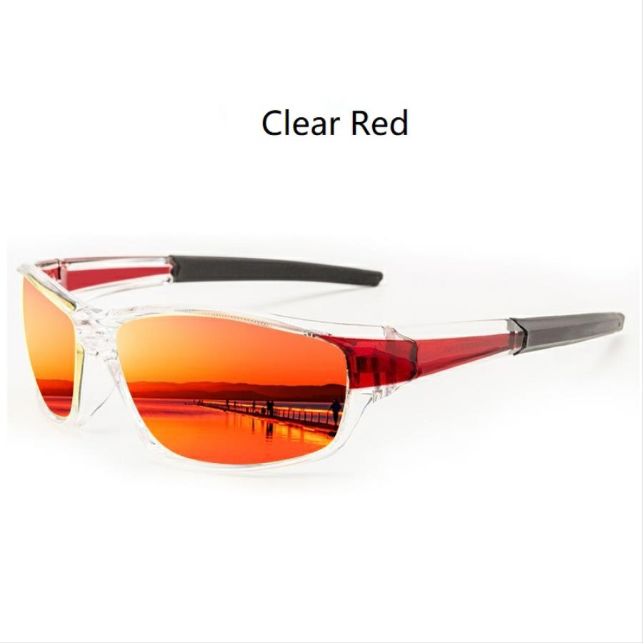 Vintage Clear Frame Cycling Sports Sunglasses Unisex Driving Fishing Running Mountaineering Sun Glasses Fashion Accessory