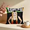 Fashion AAvril Lavigneing Cushion Cover Stylish Washable Pillow Cover Ideal for Couch Bedroom Car Decoration