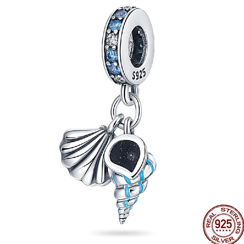 Copper Beach Ocean Vacation Drink Starfish Charm Beads Suitable Fit Pan Original Bracelet Diy Holiday Jewelry Gift