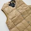 button inner down vest [Kids] V-neck