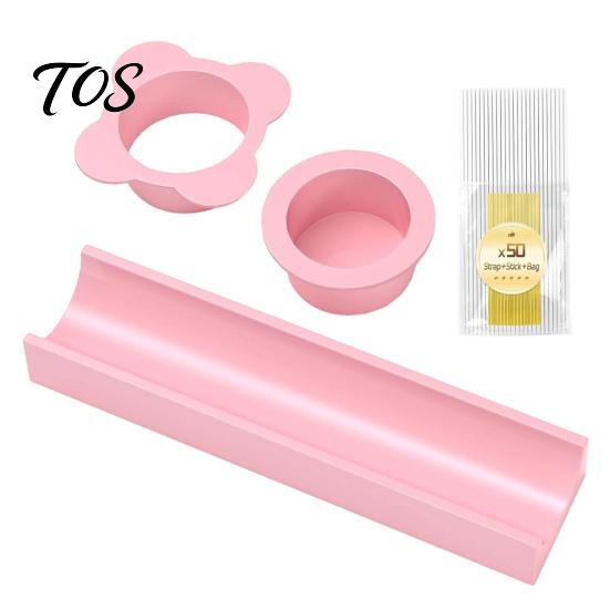 Baking Tool for Cake Balls 3PCS Pop Mold Sets, Food Grade Plastic with Non-stick Cutter And Pusher, Round Ball Maker Decorating Home Accessories