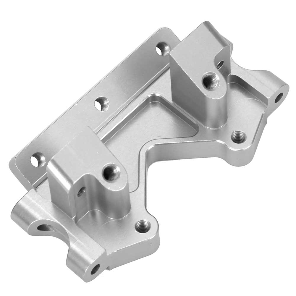 

Racing Car Traxxas Rustler Slash Stampede Aluminum Alloy Front Bulkhead (Silver) срібний