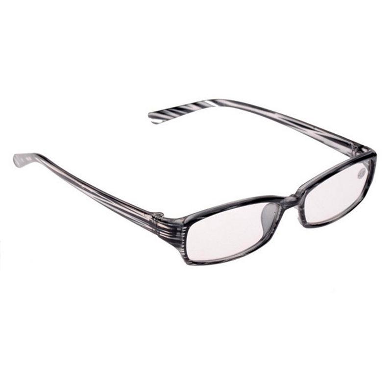Buy Unisex Striped Reading Glasses Resin Clear Lens Presbyopia