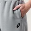 Asics Solid Color Outdoor Casual Elastic Cuffed Loose Warm Fleece Knit Sports Pants Men Pants Light-Gray 2031E660-024