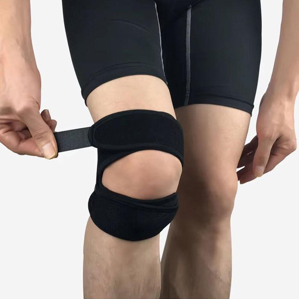 2 Pack Patella Knee Brace Open Patella Support Patella Knee Support Strap for Injuries Running Sports and Workouts