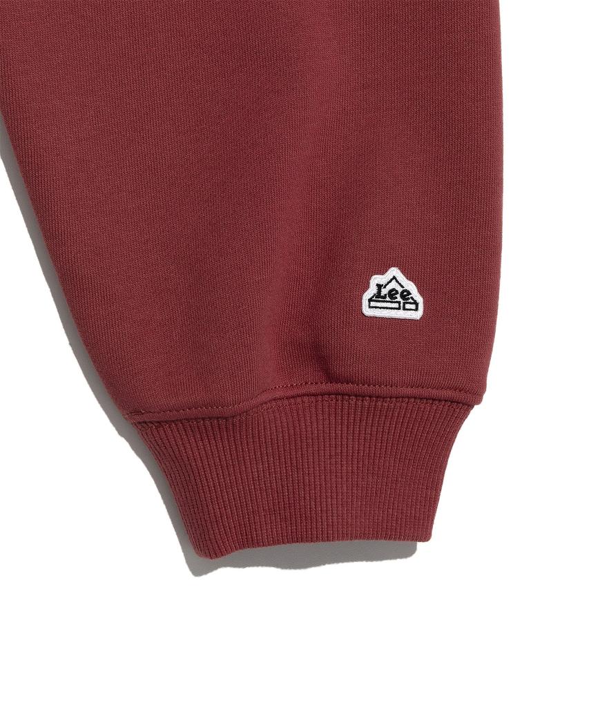 LEE Felt Twitch Logo Sweatshirt Red