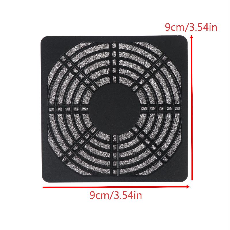 60 80 90 120 150Mm Fan Dustproof Filter Dust Net Protective Net Axial Fan Dustproof Filter Grill For Computer Industrial Cooling