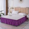 Elastic Bed Skirt Solid Color Ruffled Bed Skirt Elastic Bed Skirt Multiple Colors Multiple Sizes