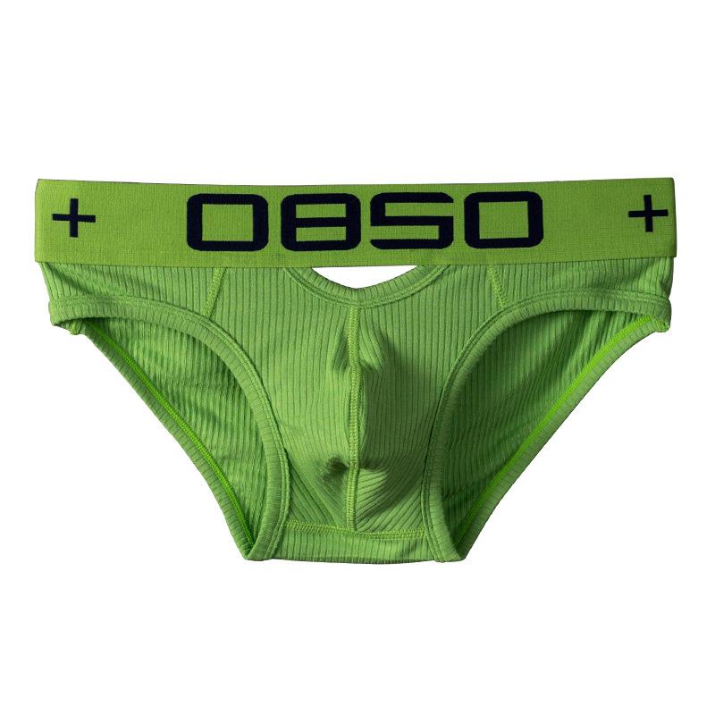 Men Erotic Clothing Men Underpants Low Waist Sexy Leakage Cotton Comfortable Bag Triangular Pants Trendy